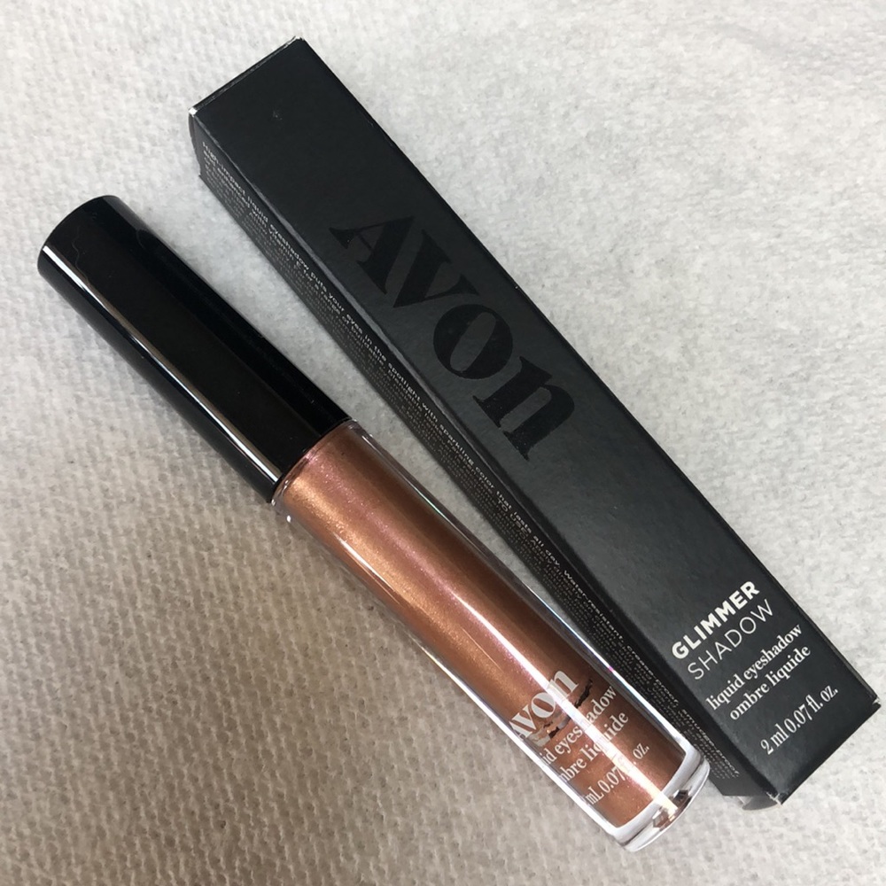 New w/Box AVON Glimmer Shadow Pink Topaz